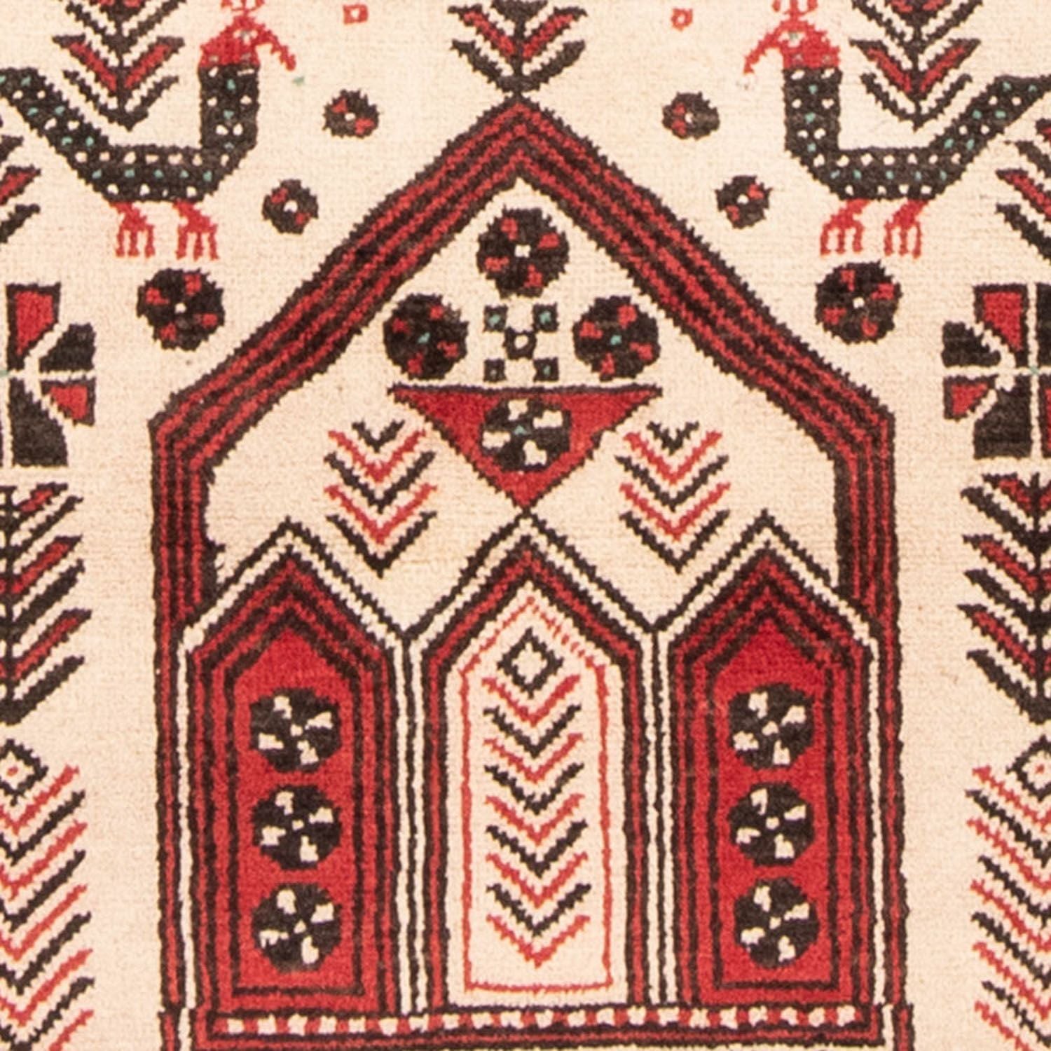 Belutsch Teppich 199 x 115 cm - rot