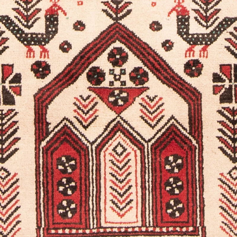 Belutsch Teppich 199 x 115 cm - rot