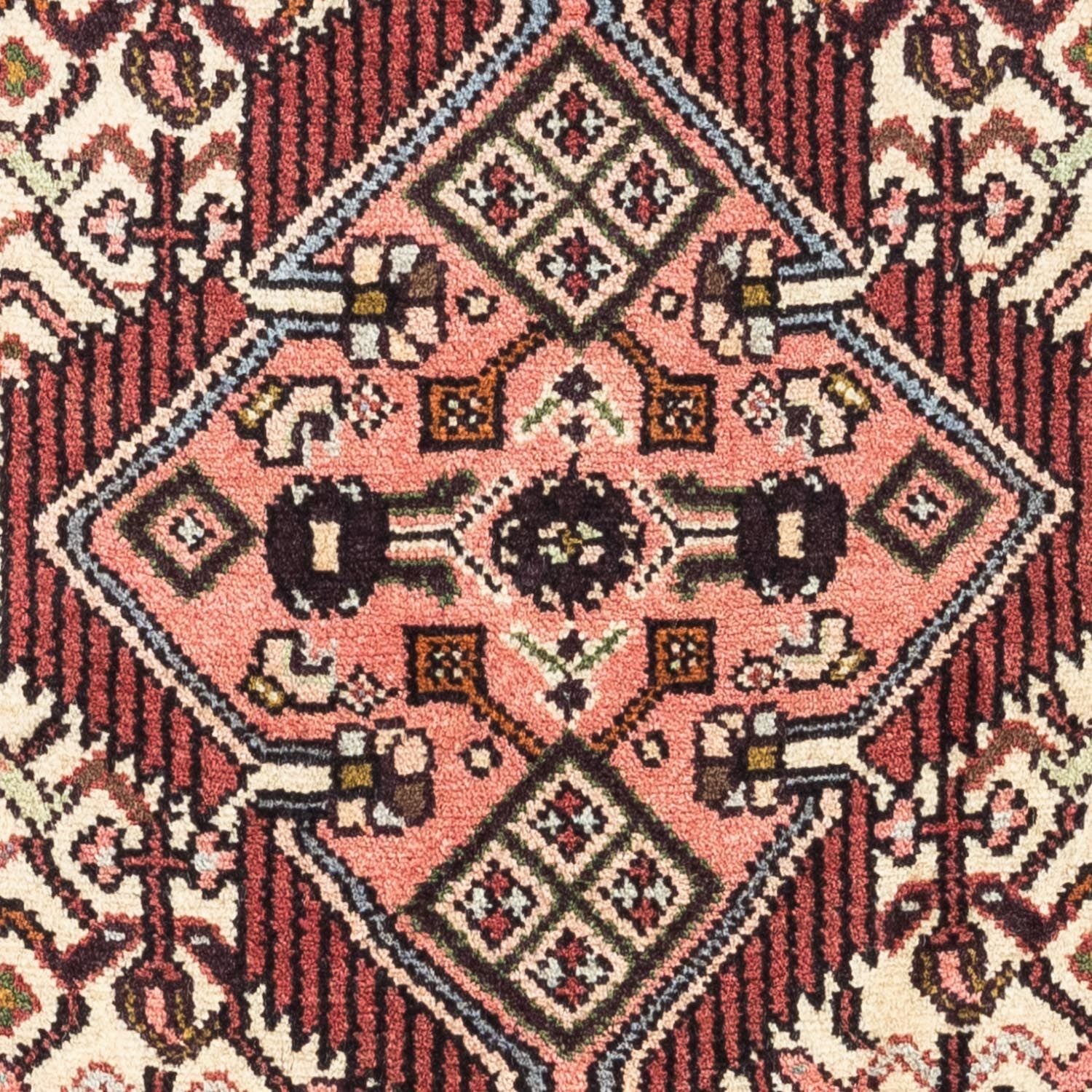 Perserteppich - Nomadic 131 x 80 cm - dunkelrot