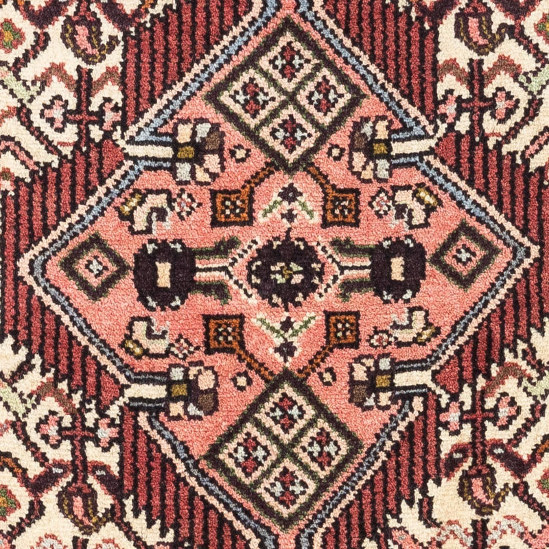 Perserteppich - Nomadic 131 x 80 cm - dunkelrot