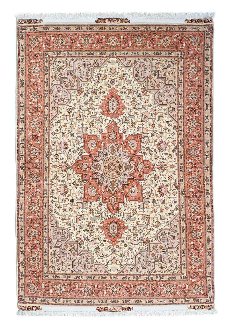 Perserteppich - Täbriz - Royal 212 x 148 cm Teppichbrücke