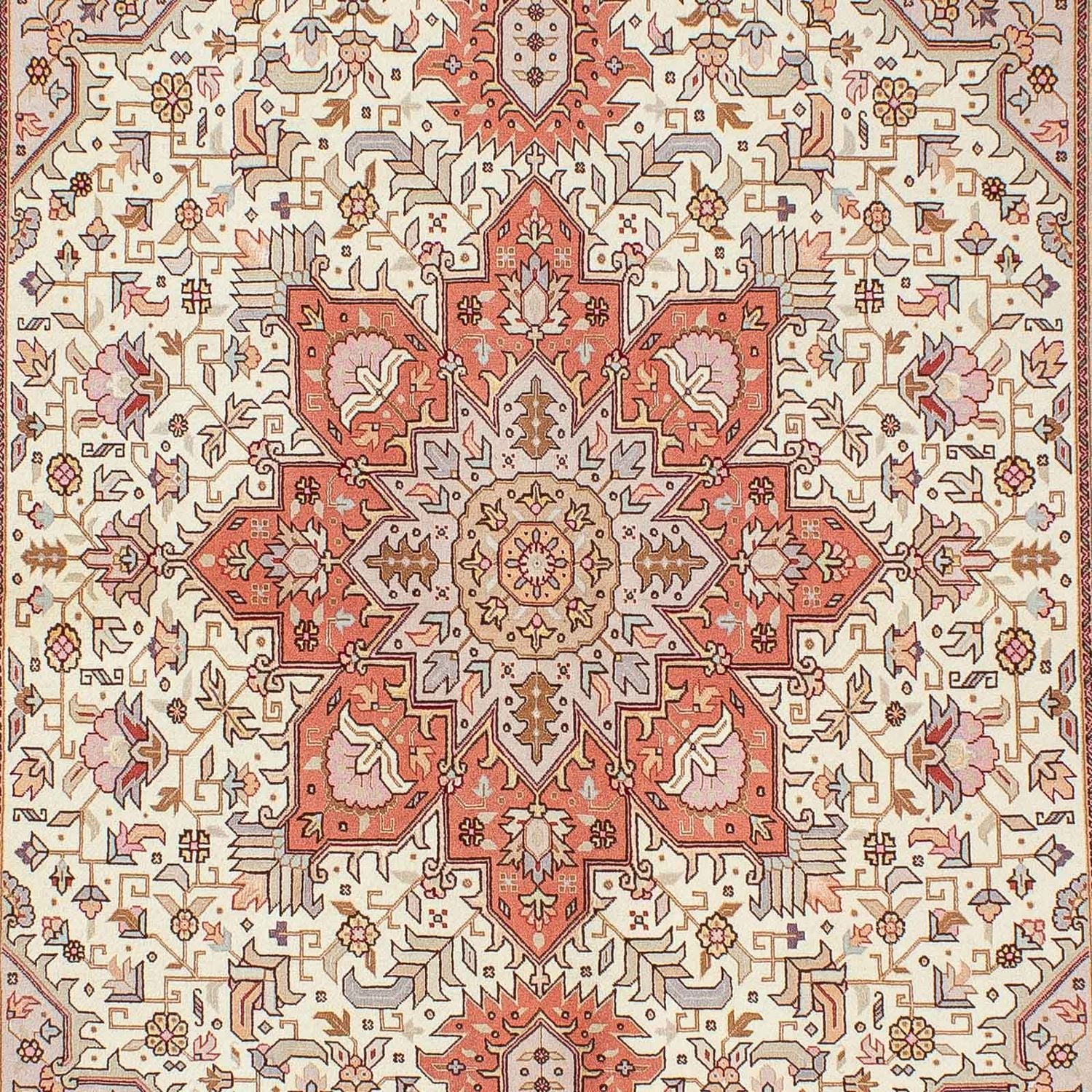 Perserteppich - Täbriz - Royal 212 x 148 cm Teppichbrücke