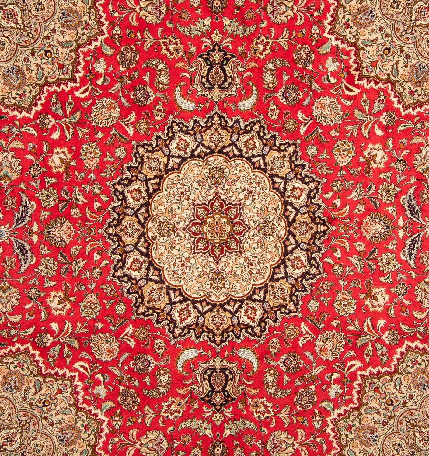 Perserteppich - Täbriz - Royal 257 x 254 cm Quadratischer Teppich