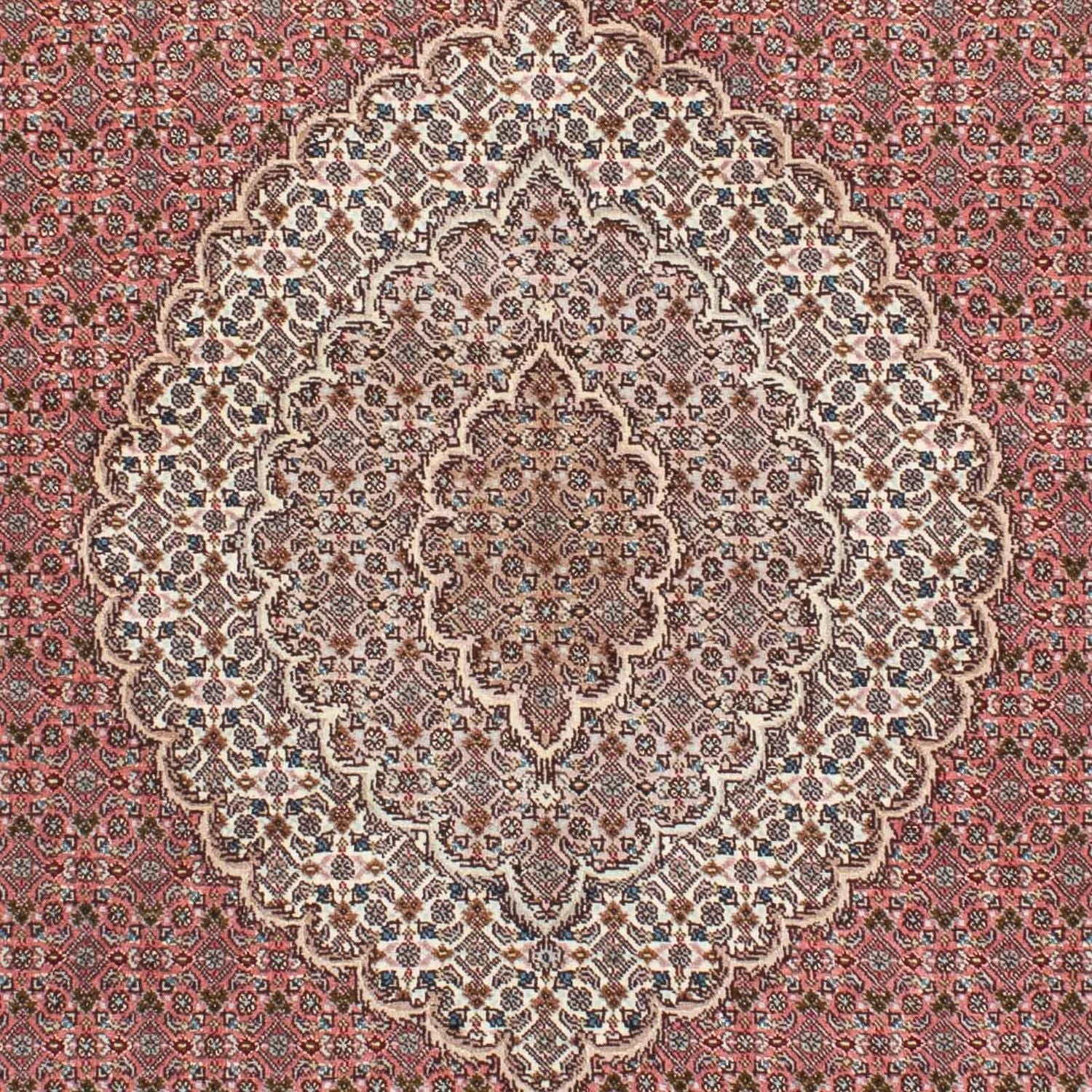 Perserteppich - Täbriz 210 x 152 cm - hellrot
