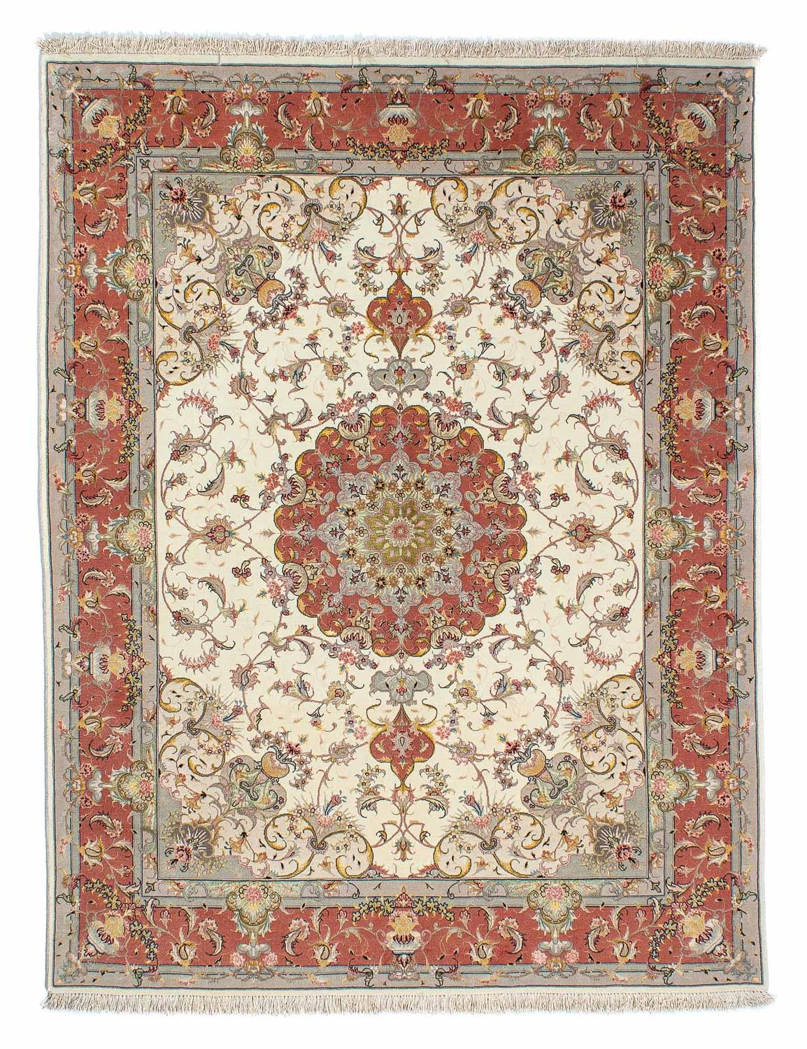 Perserteppich - Täbriz - Royal 198 x 150 cm Teppichbrücke