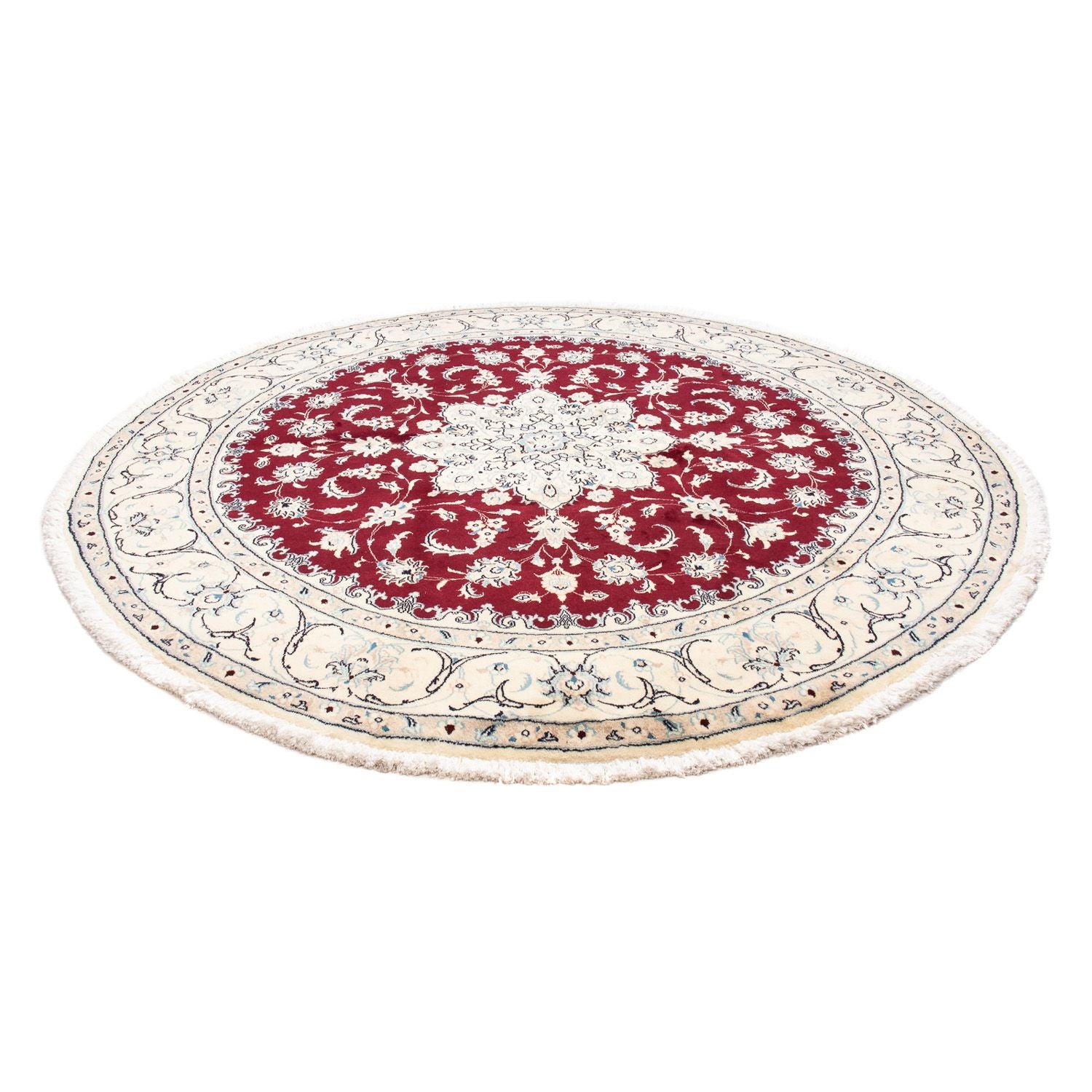 Perserteppich - Nain 245 x 245 cm Teppich Rund