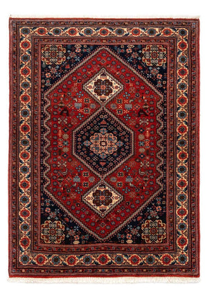 Perserteppich - Nomadic 147 x 100 cm - dunkelrot