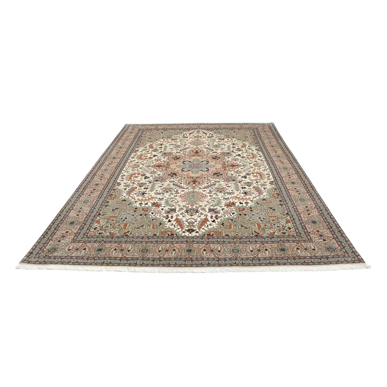 Perserteppich - Täbriz - Royal 300 x 205 cm Wohnzimmer Teppich