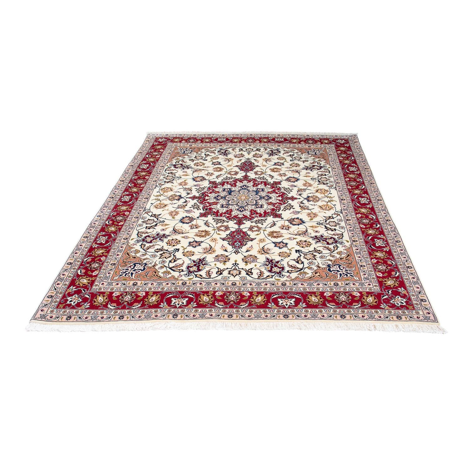 Perserteppich - Täbriz - Royal 197 x 151 cm Teppichbrücke