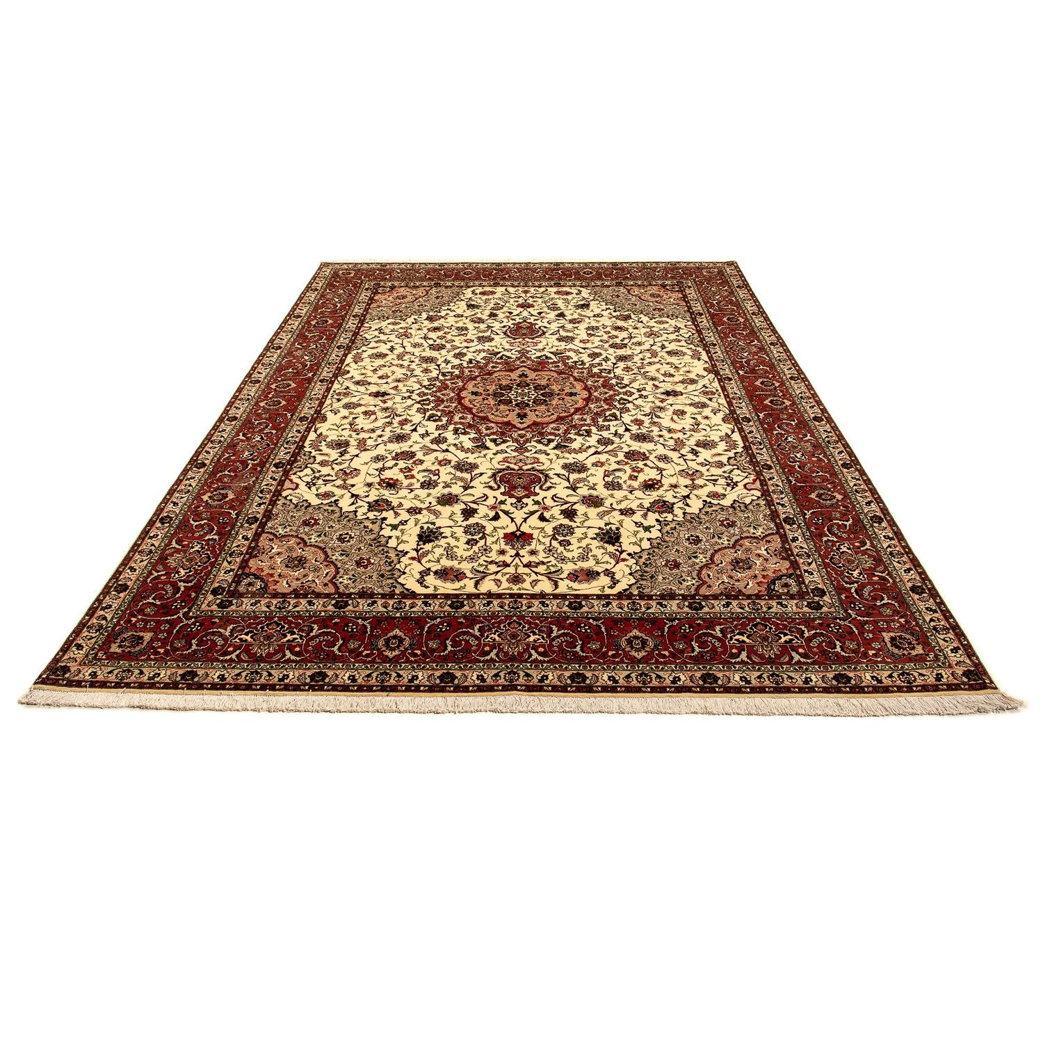 Perserteppich - Täbriz - Royal 359 x 248 cm Wohnzimmer Teppich