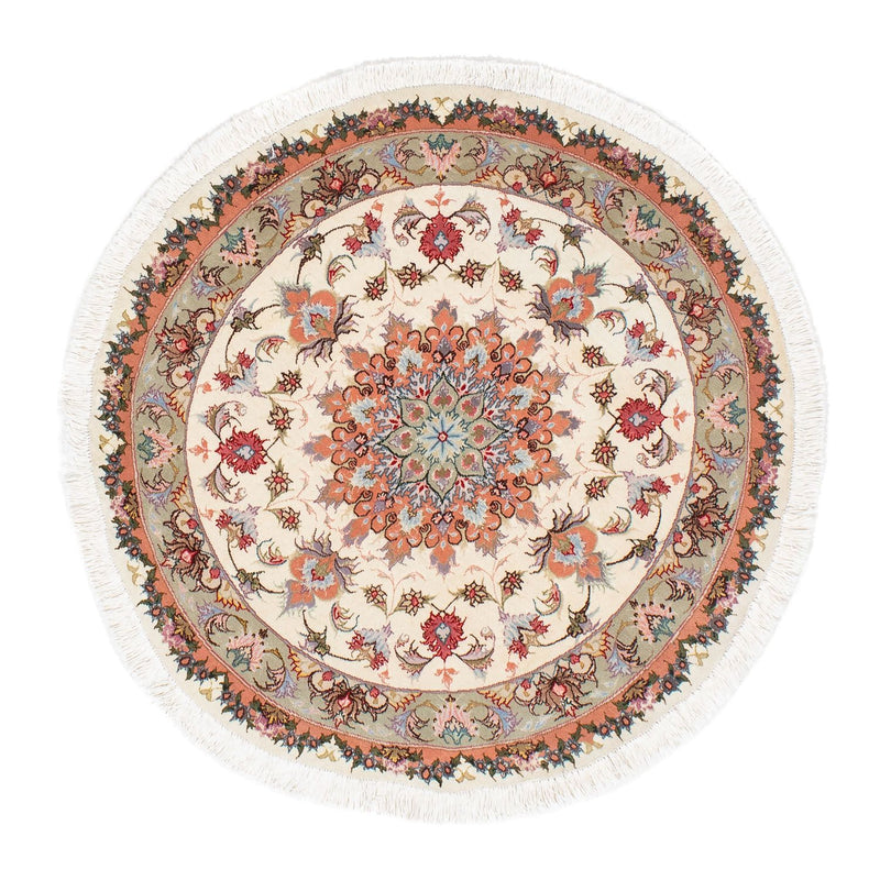 Perserteppich - Täbriz - Royal 100 x 100 cm