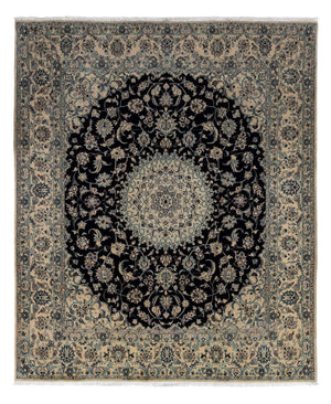 Perserteppich - Nain - Royal 298 x 252 cm - schwarz