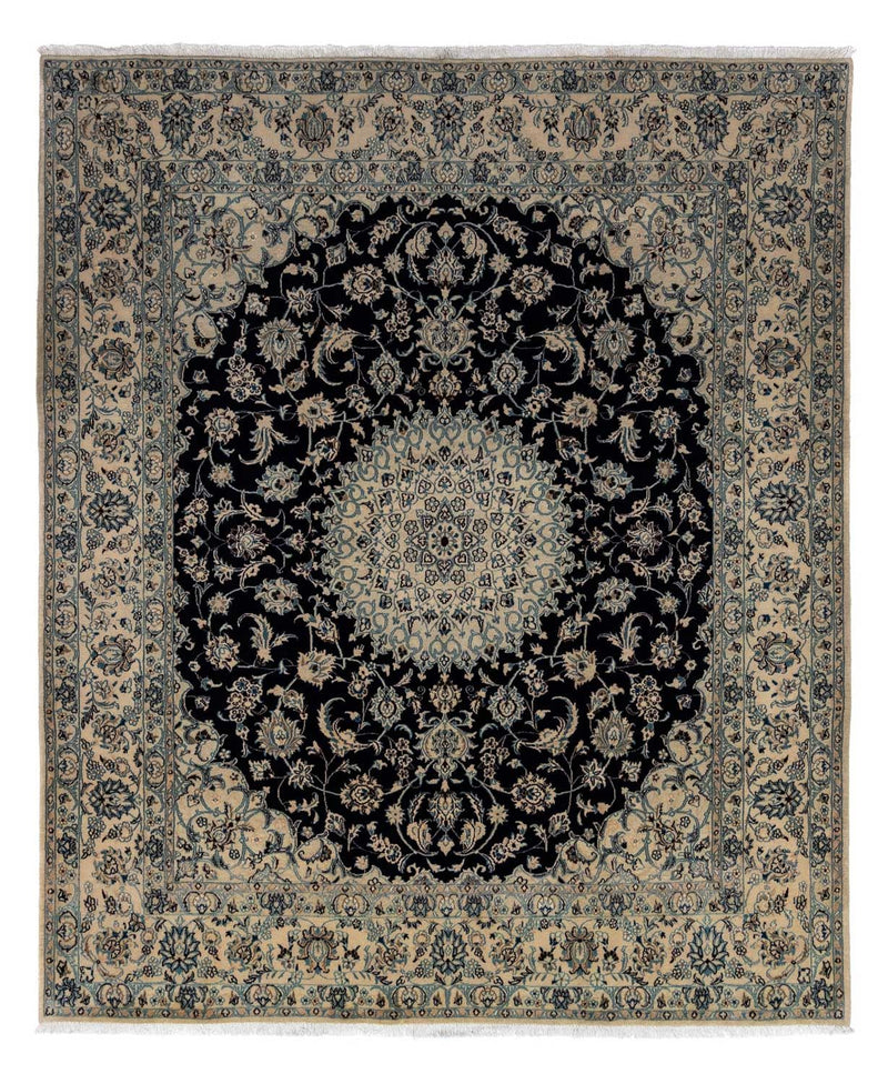 Perserteppich - Nain - Royal 298 x 252 cm - schwarz