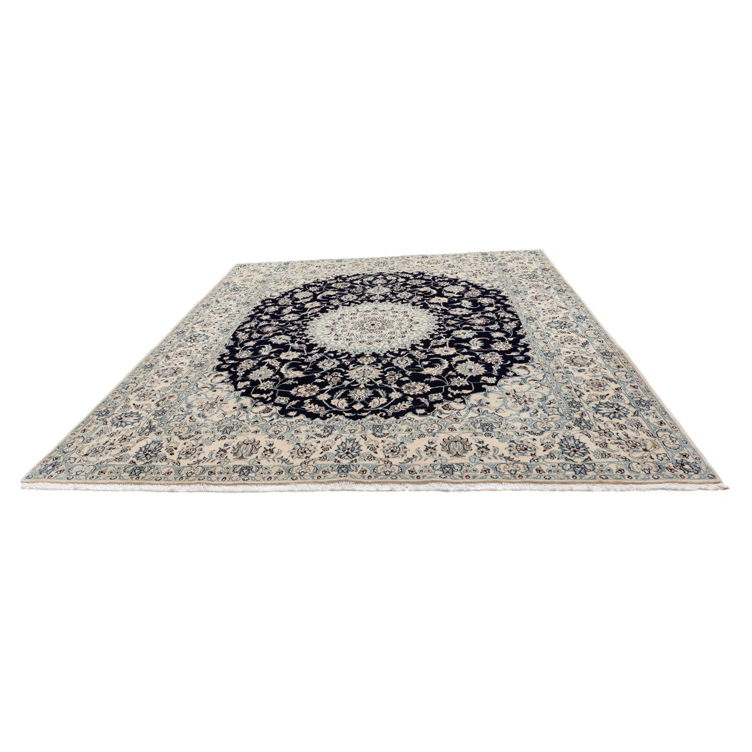 Perserteppich - Nain - Royal 298 x 252 cm - schwarz