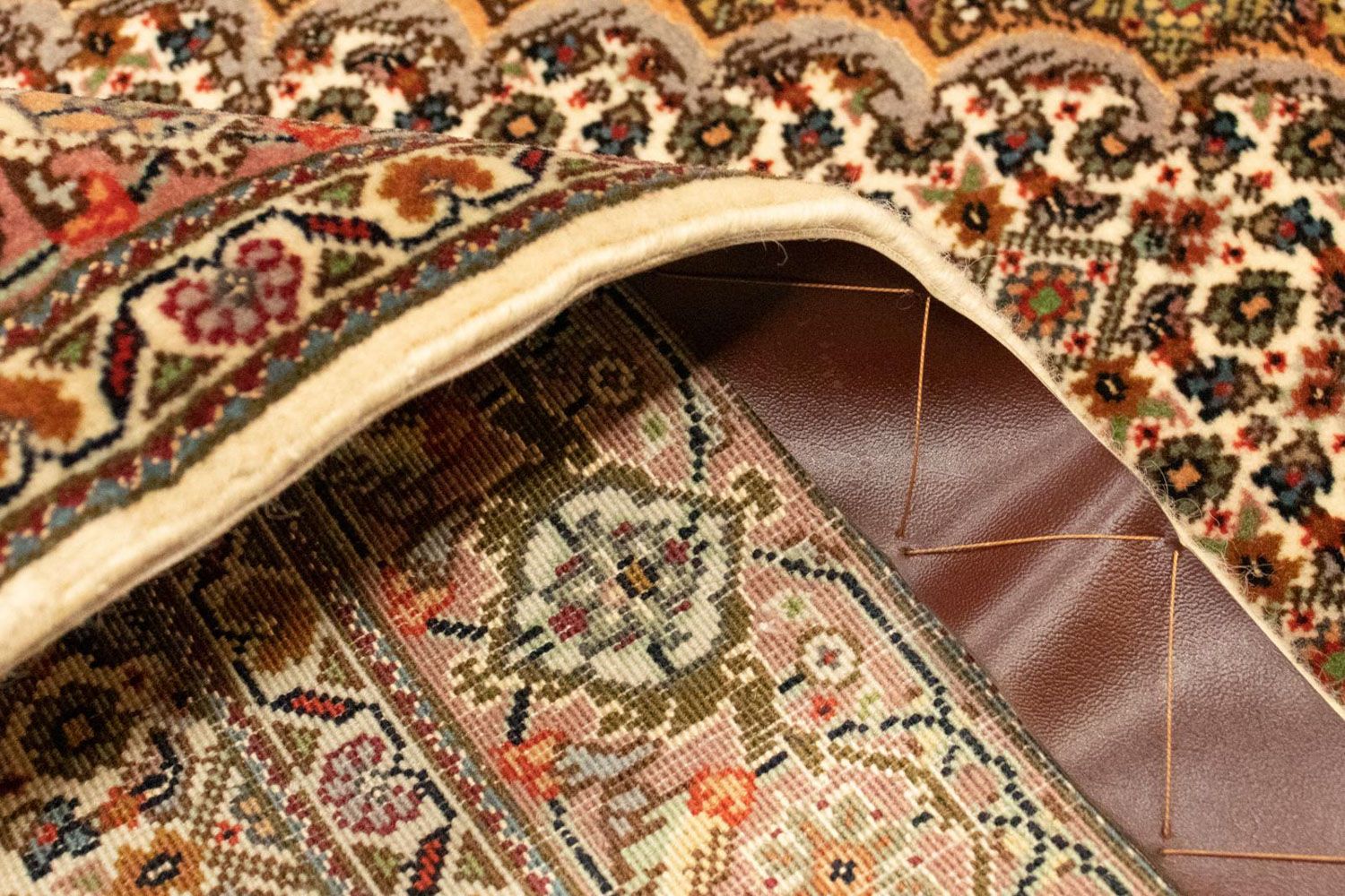 Perserteppich - Täbriz - Royal 126 x 80 cm Teppichbrücke