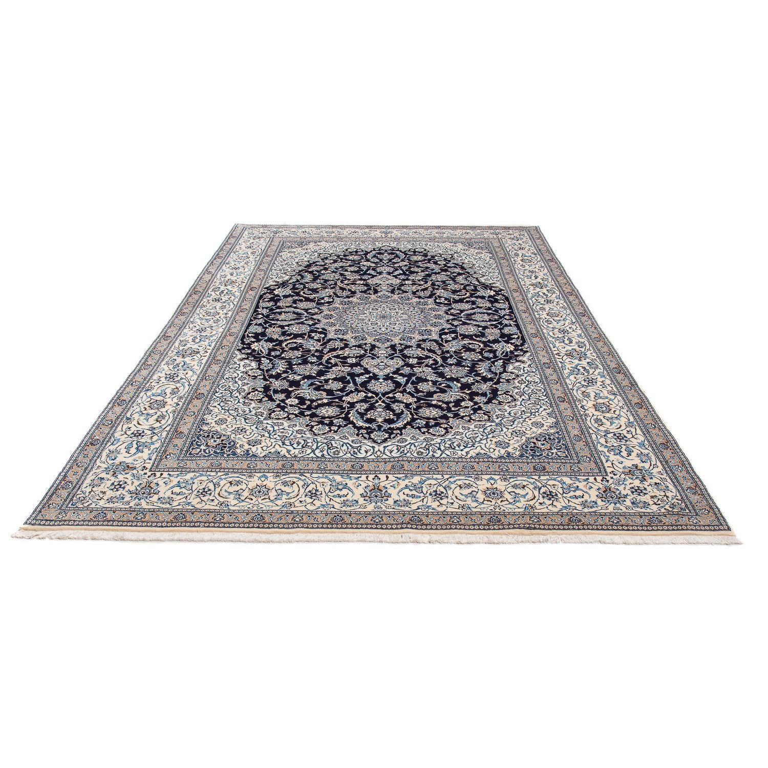 Perserteppich - Nain - Premium 301 x 201 cm Wohnzimmer Teppich