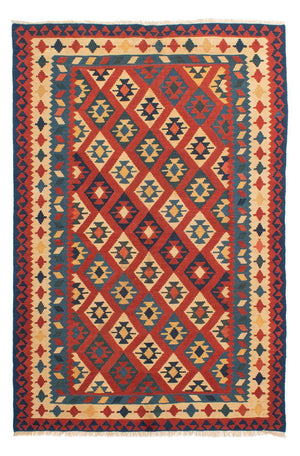 Kelim Teppich - Oriental 221 x 152 cm - mehrfarbig