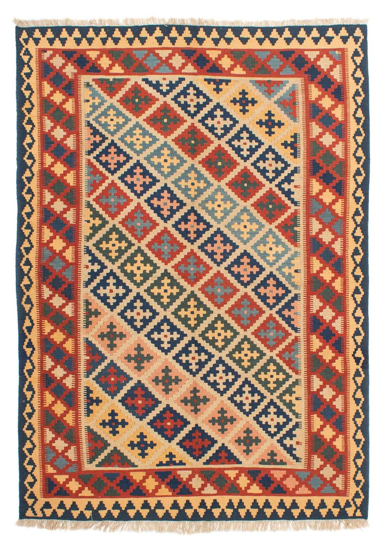 Kelim Teppich - Oriental 221 x 164 cm - mehrfarbig