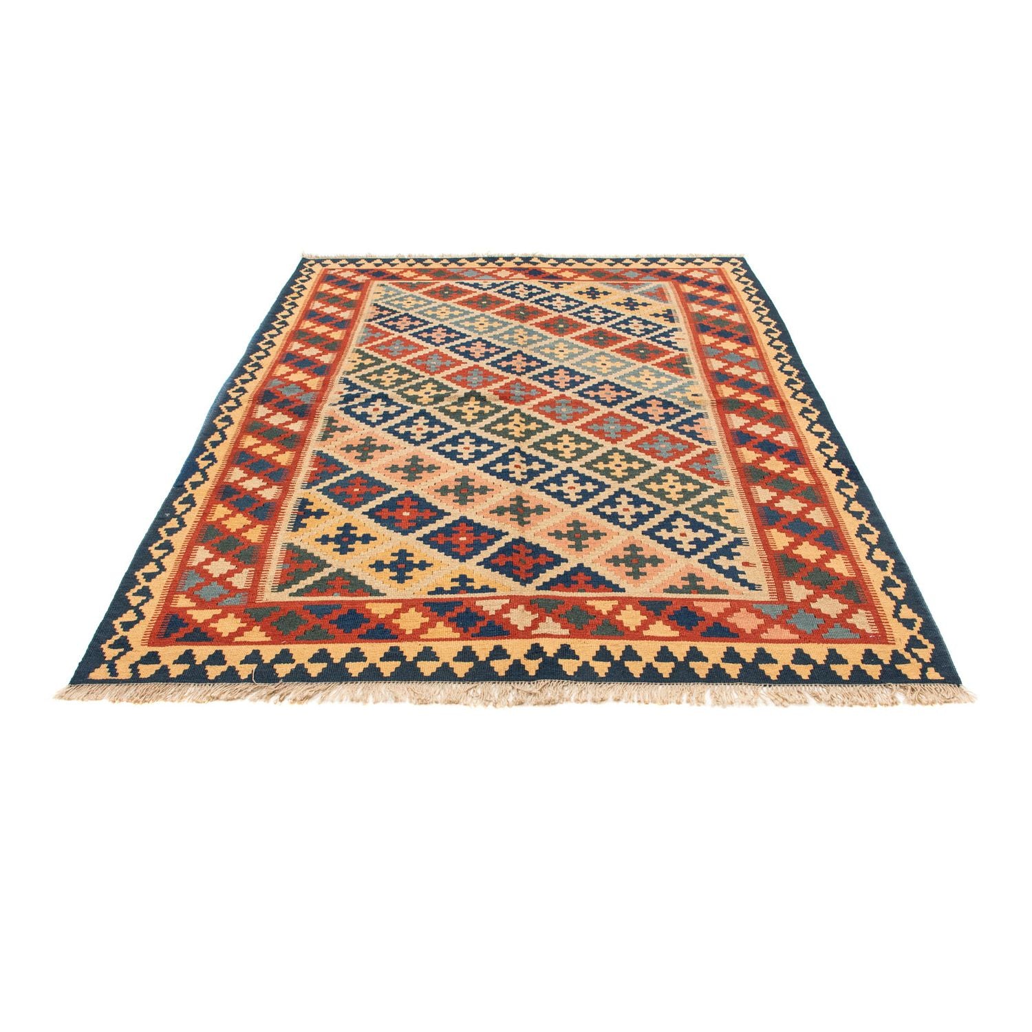 Kelim Teppich - Oriental 221 x 164 cm - mehrfarbig