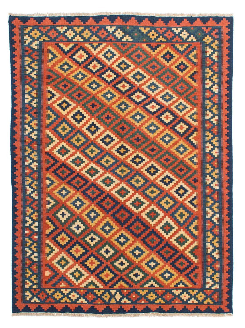 Kelim Teppich - Oriental 202 x 153 cm - mehrfarbig