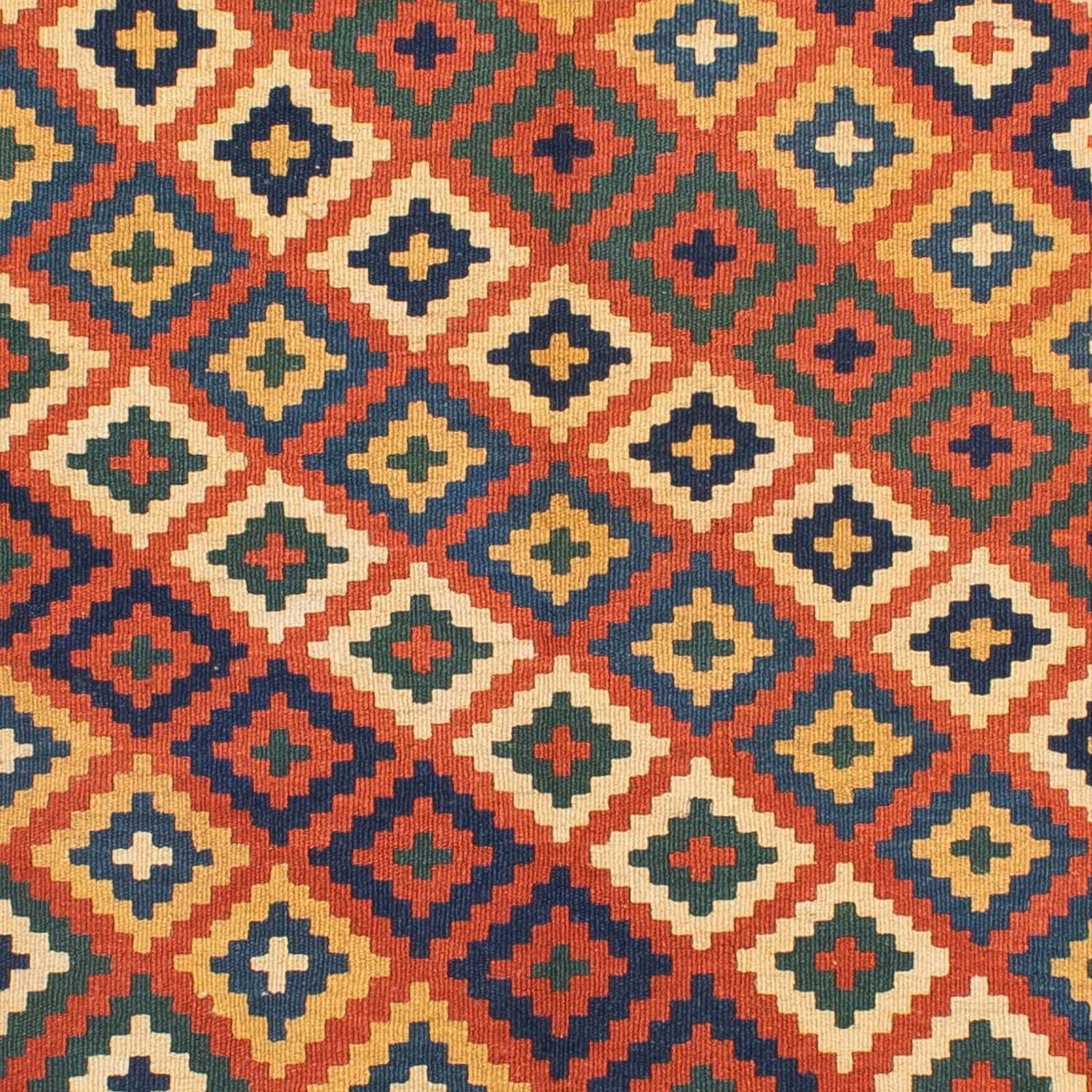 Kelim Teppich - Oriental 202 x 153 cm - mehrfarbig
