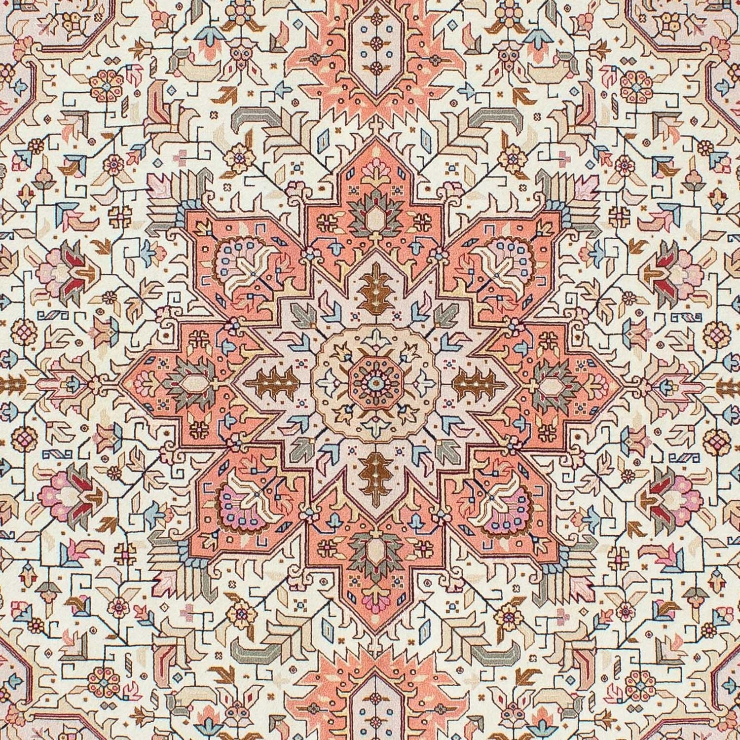 Perserteppich - Täbriz - Royal 201 x 150 cm Teppichbrücke