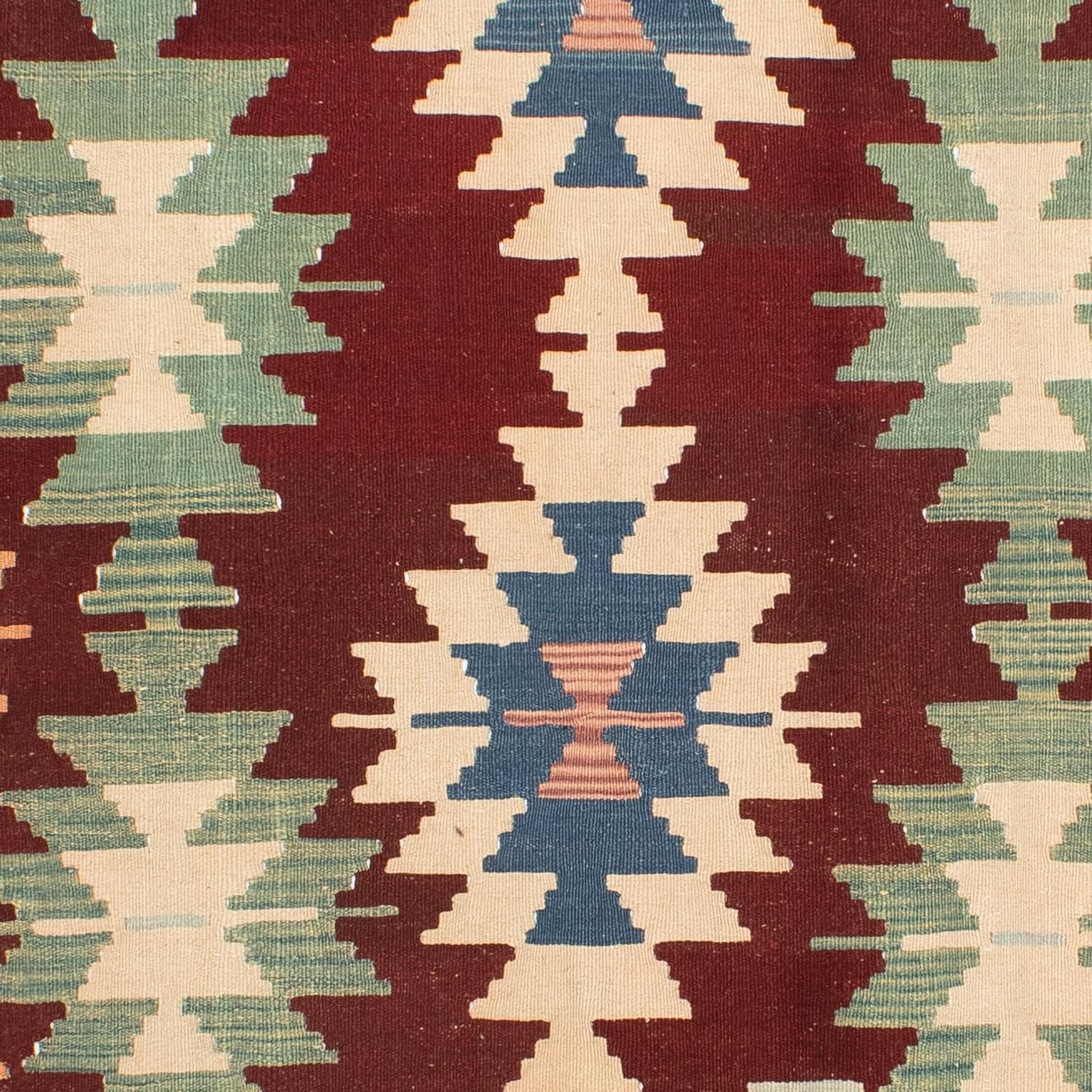 Kelim Teppich - Oriental 265 x 190 cm - dunkelrot