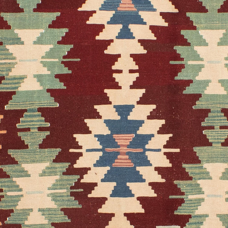 Kelim Teppich - Oriental 265 x 190 cm - dunkelrot