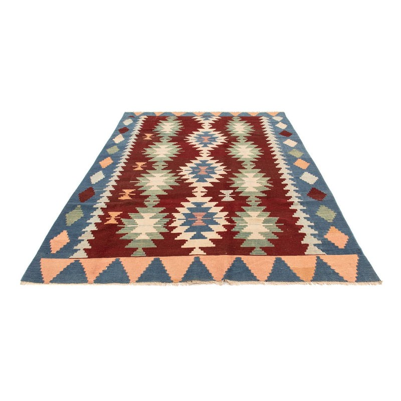 Kelim Teppich - Oriental 265 x 190 cm - dunkelrot