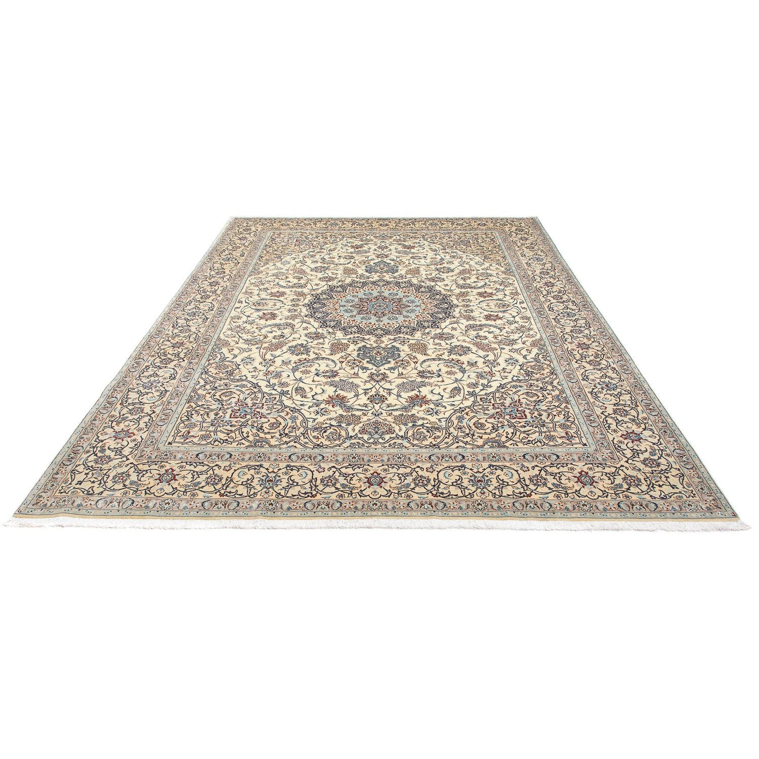 Perserteppich - Nain - Premium 310 x 213 cm Teppich Wohnzimmer