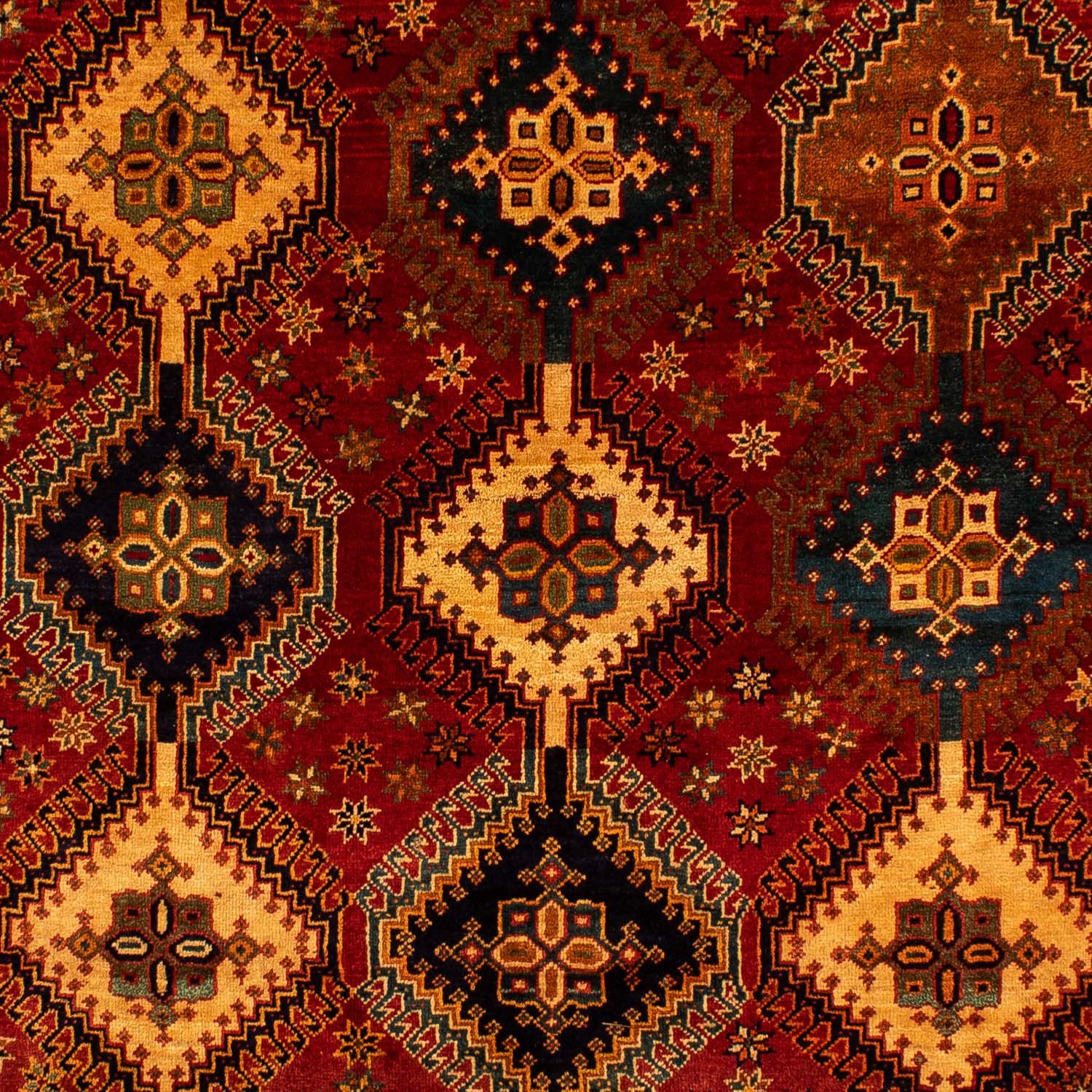 Perserteppich - Nomadic 282 x 200 cm - dunkelrot