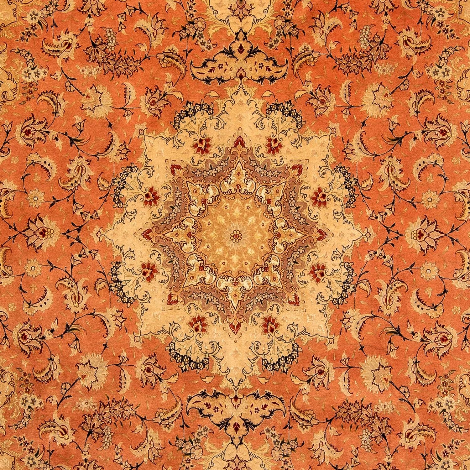 Perserteppich - Täbriz - Royal 353 x 246 cm Wohnzimmer Teppich