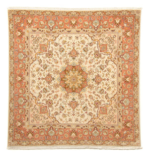 Perserteppich - Täbriz - Royal 212 x 205 cm Teppich Quadratisch