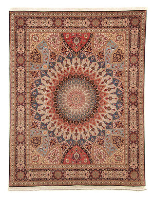 Perserteppich - Täbriz - Royal 255 x 204 cm Teppich Wohnzimmer