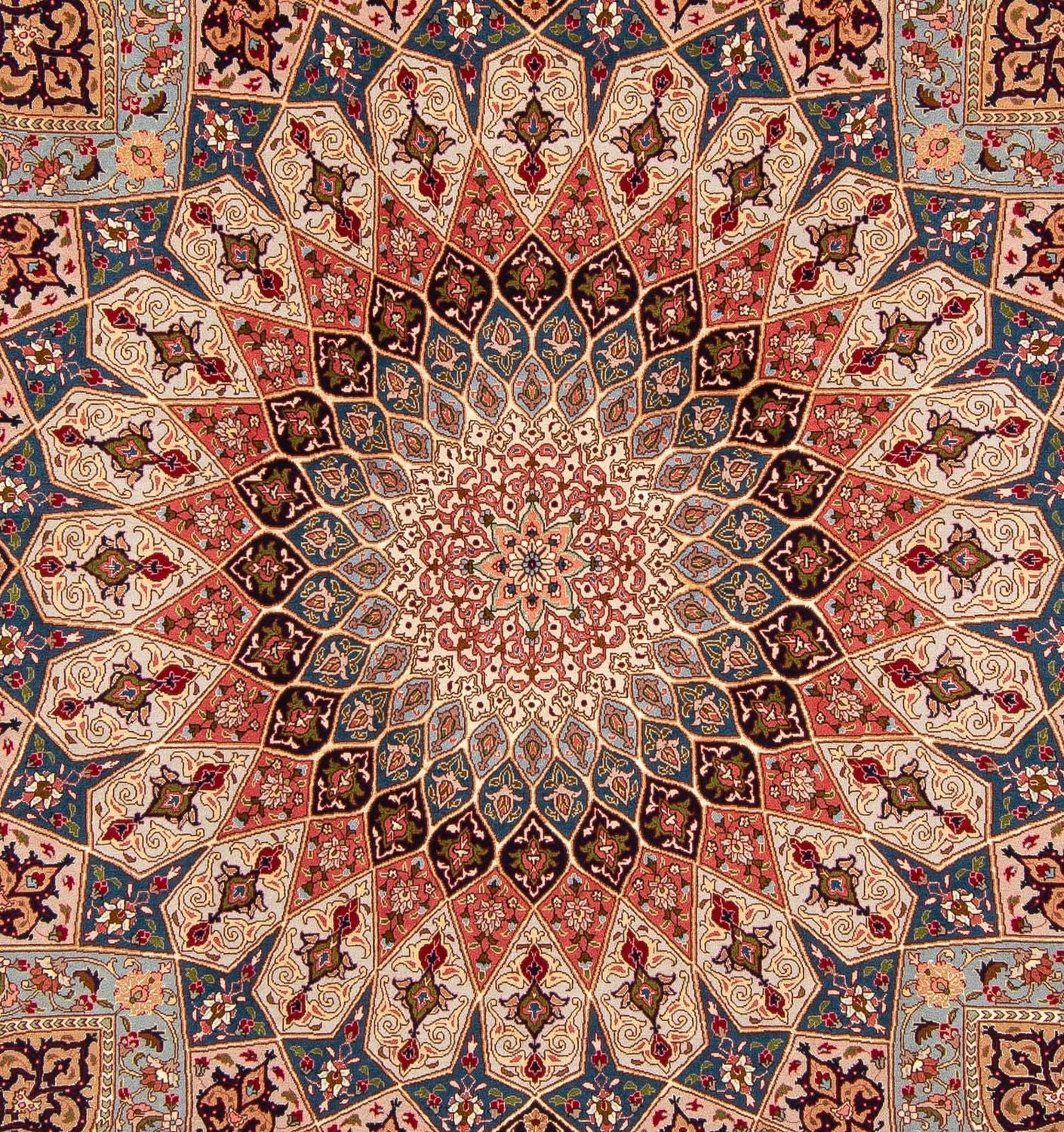 Perserteppich - Täbriz - Royal 255 x 204 cm Teppich Wohnzimmer