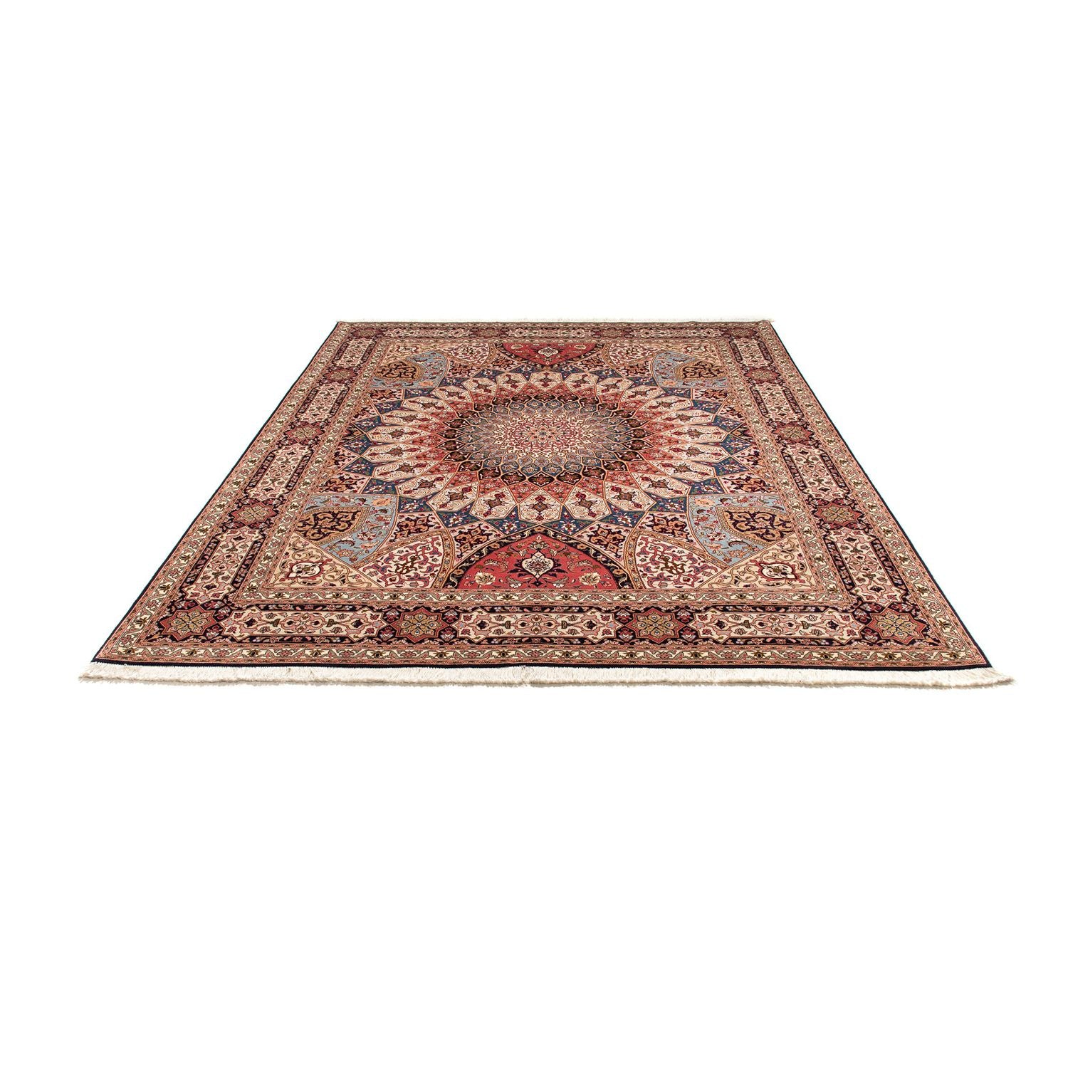 Perserteppich - Täbriz - Royal 255 x 204 cm Teppich Wohnzimmer