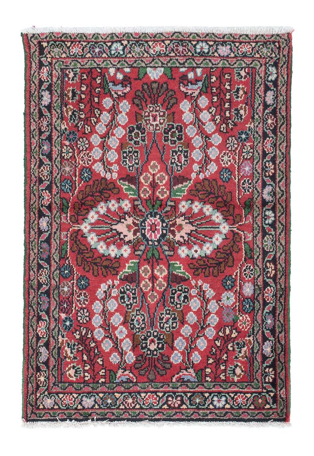 Perserteppich - Nomadic 115 x 80 cm - rot