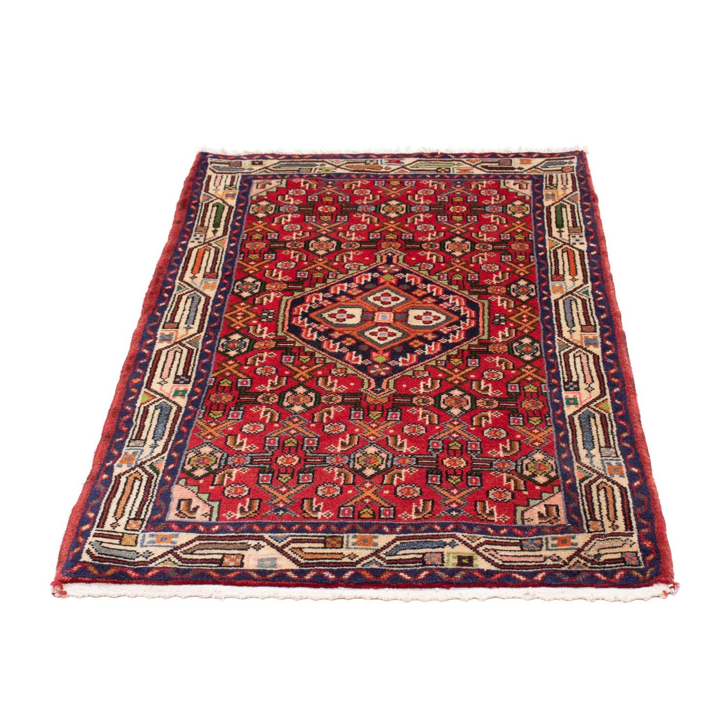 Perserteppich - Nomadic 120 x 79 cm - rot