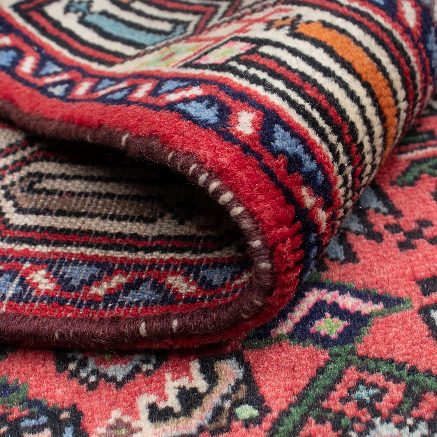 Perserteppich - Nomadic 125 x 81 cm - rot