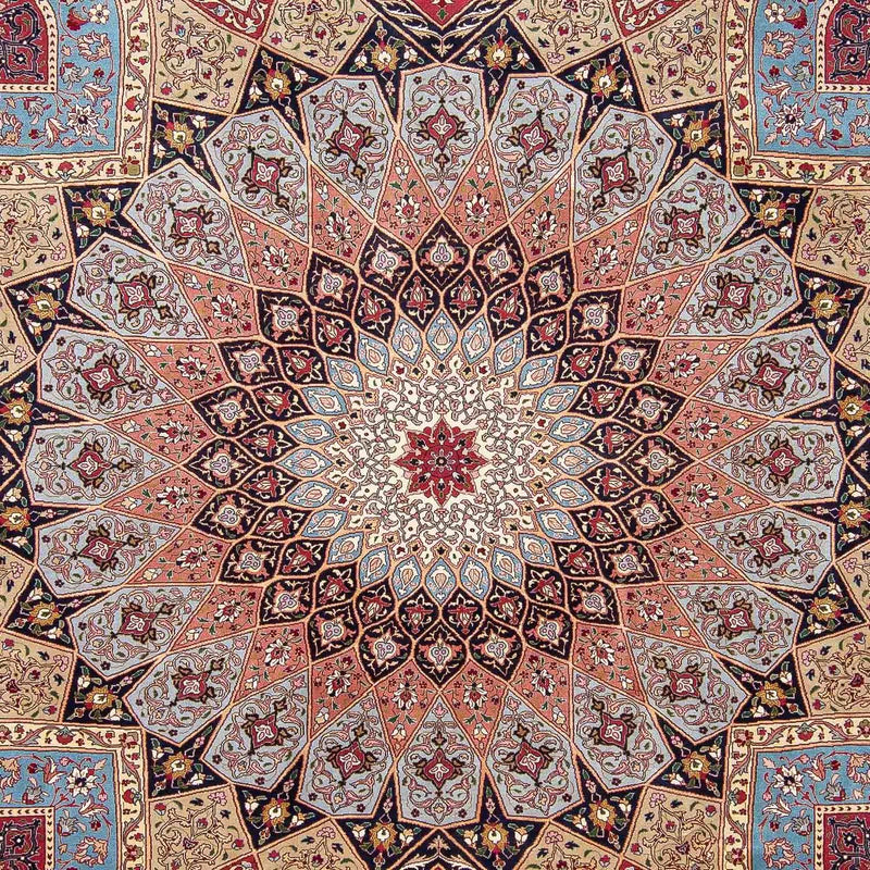 Perserteppich - Täbriz - Royal 298 x 253 cm Wohnzimmer Teppich