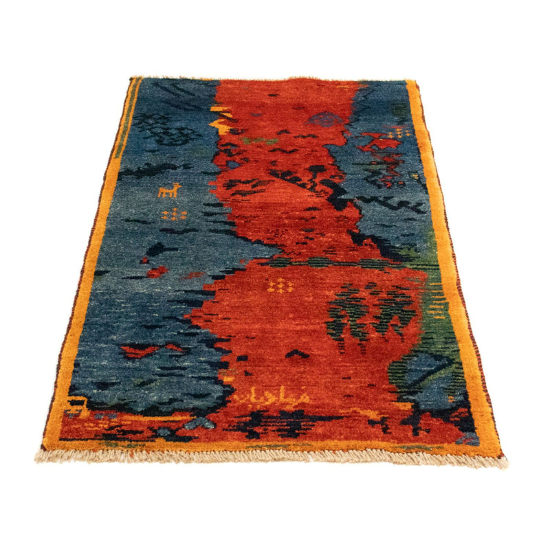 Gabbeh Teppich - Perser 126 x 69 cm - rot