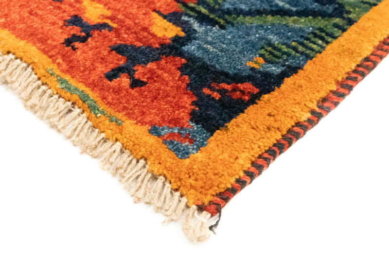 Gabbeh Teppich - Perser 126 x 69 cm - rot