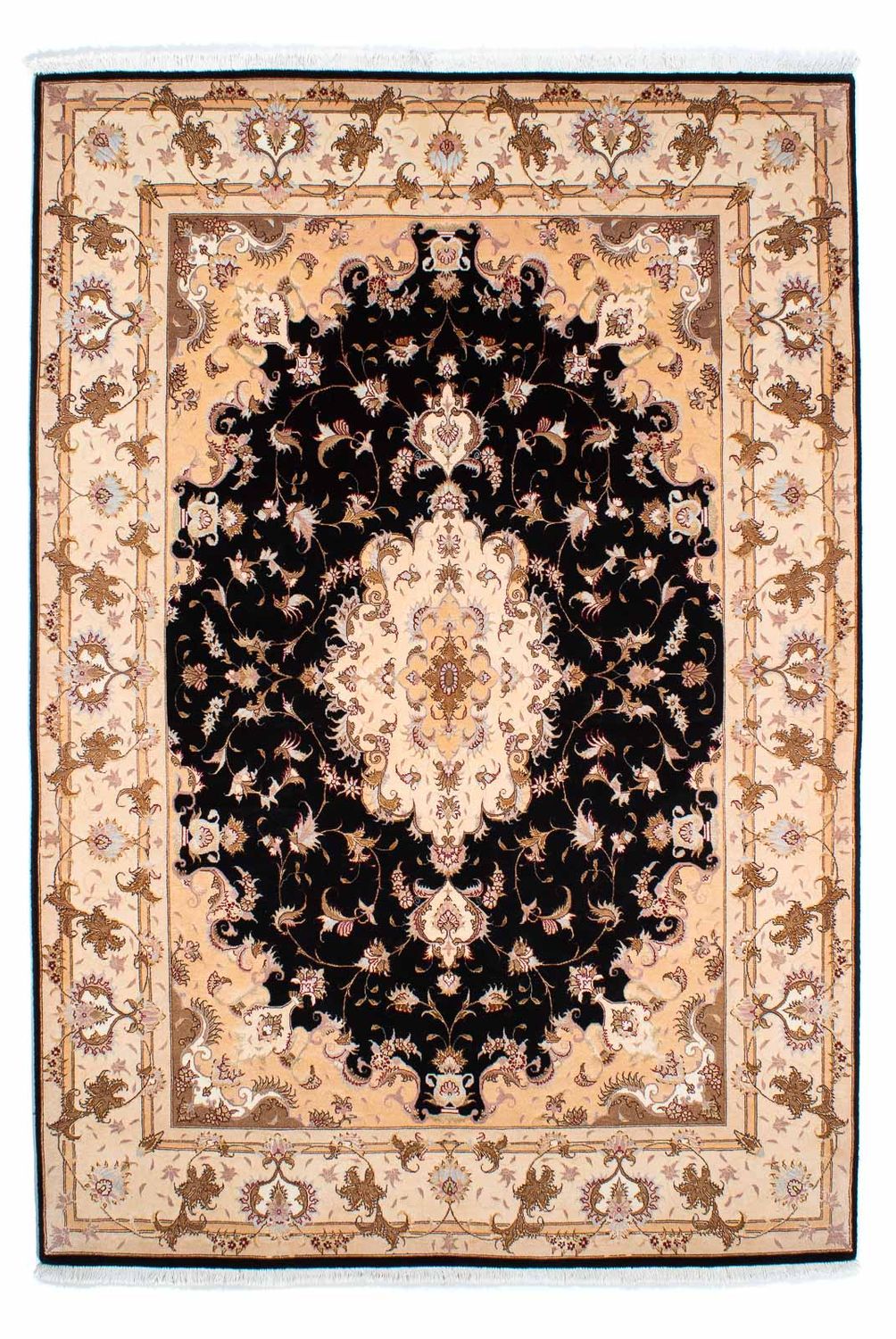 Perserteppich - Täbriz - Royal 242 x 163 cm Teppich Wohnzimmer