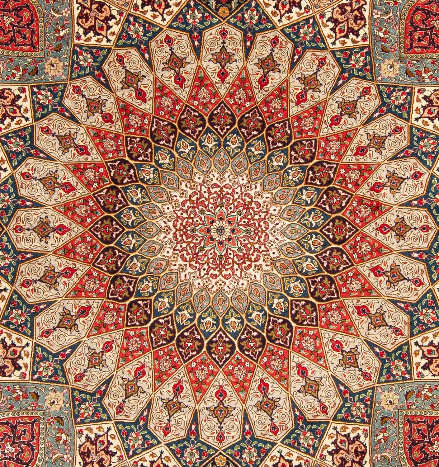 Perserteppich - Täbriz - Royal 260 x 203 cm Teppich Wohnzimmer