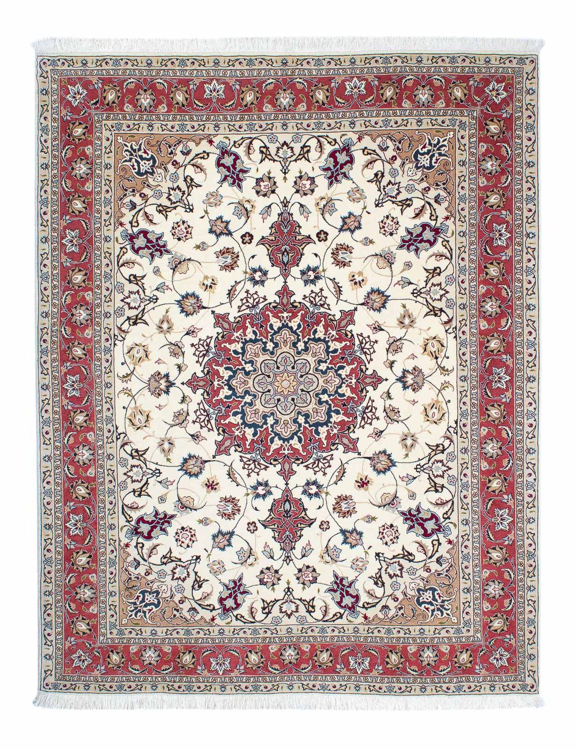 Perserteppich - Täbriz - Royal 198 x 154 cm Teppichbrücke
