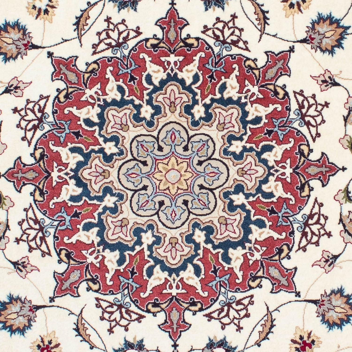 Perserteppich - Täbriz - Royal 198 x 154 cm Teppichbrücke