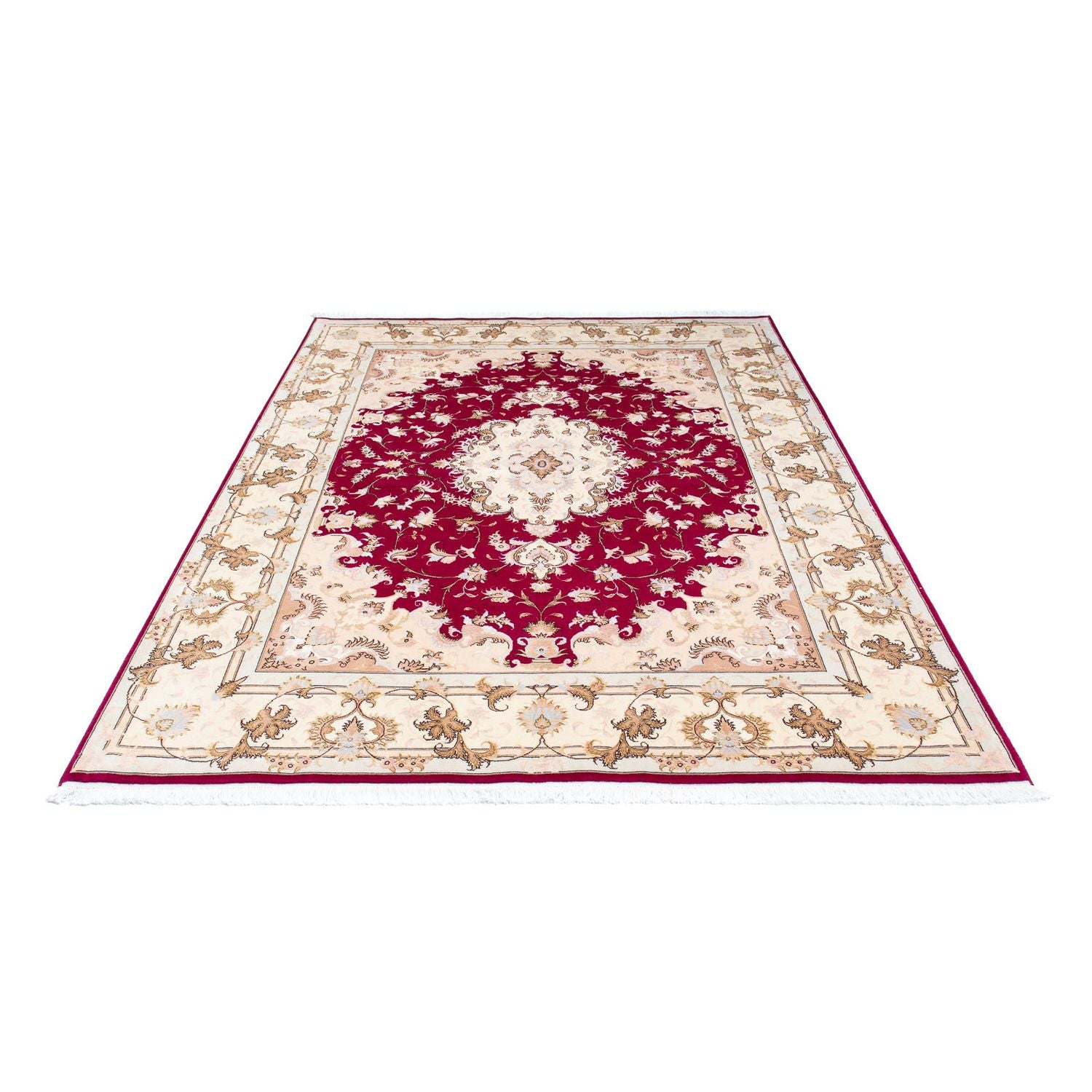 Perserteppich - Täbriz - Royal 240 x 169 cm Wohnzimmer Teppich