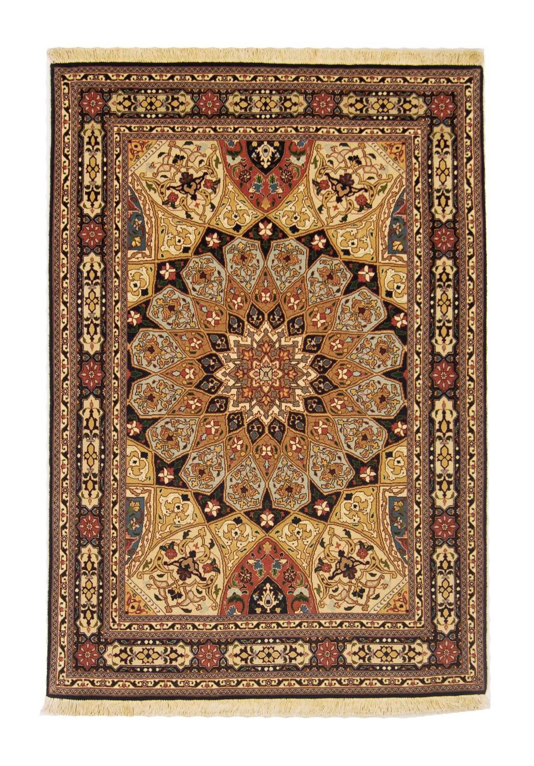 Perserteppich - Täbriz - Royal 151 x 103 cm Teppichbrücke