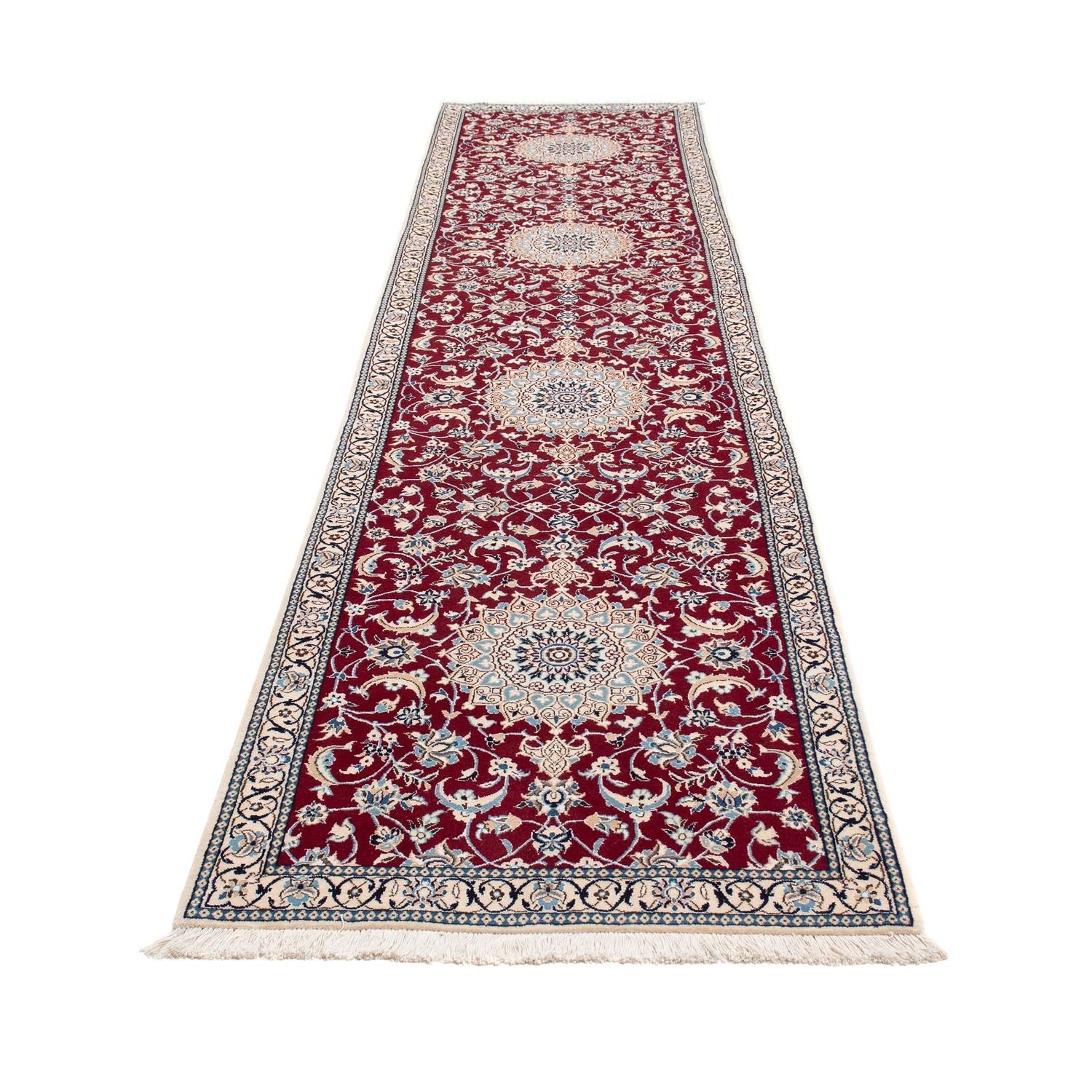 Perserteppich - Nain - Royal 393 x 89 cm Teppichläufer