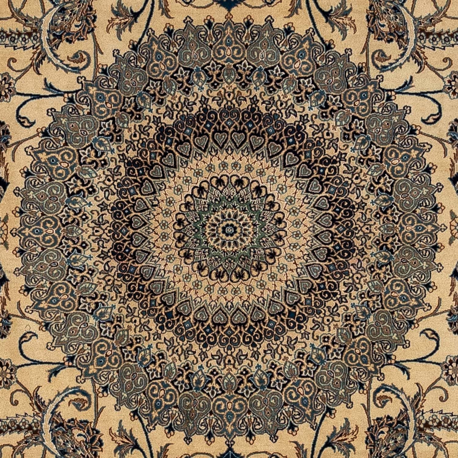 Perserteppich - Nain - Royal 362 x 243 cm - dunkelbeige